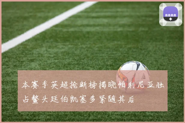 本赛季英超抢断榜揭晓帕利尼亚独占鳌头廷伯凯塞多紧随其后